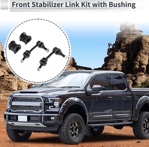Front Stabilizer Bar Links with 2 Pcs Bushing for Ford Expedition 2003-2006 for Lincoln Navigator 2003-2006 Sway Bar Link Kits No.K80239 1 Set in Saudi Arabia