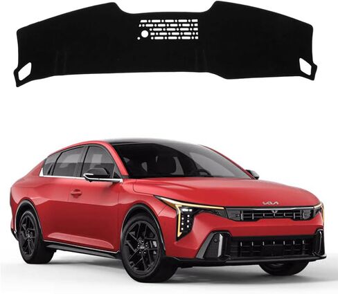 Dash Dashboard Cover for 2025 2026 Kia K4 Accessories Polyester Dash Board Mat Pad for K4 LX/LXS/EX/GT-Line/GT-Line Turbo Accessories in Kuwait