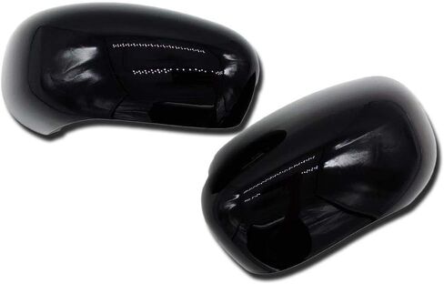 Gloss Black Side Door Mirror Cover Covers Compatible with 2005-2010 CHRYSLER 300/2006-2010 DODGE CHARGER / 2005-2008 DODGE MAGNUM in Saudi Arabia