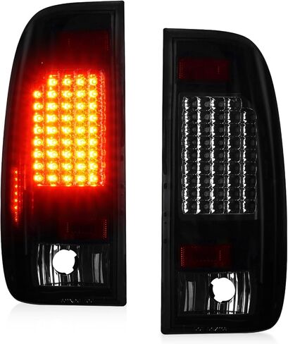 LED Tail Lights Assembly for Ford F150 1997-2003, F250 Light Duty (7 Lug Nut) 1997-1999, F250 F350 F450 F550 Super Duty 1999-2007,Only Fits Styleside/Fleetside Models in Kuwait