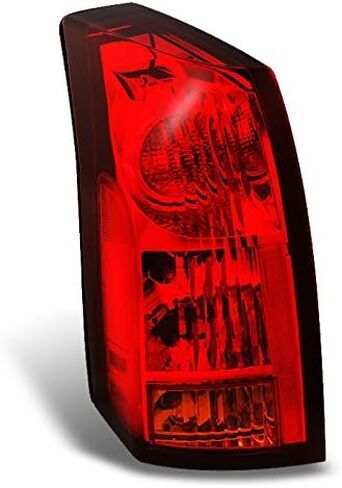 AKKON - For Cadillac CTS 4-Door Sedan Red Clear Rear Tail Light Brake Lamp Driver Left Side Replacement in Saudi Arabia