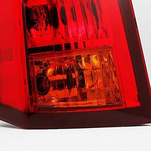 AKKON - For Cadillac CTS 4-Door Sedan Red Clear Rear Tail Light Brake Lamp Driver Left Side Replacement in Kuwait