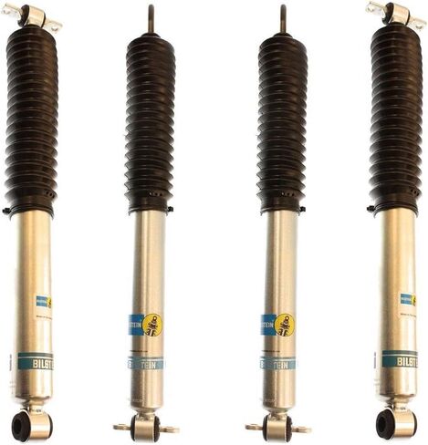 Bilstein 24-185943 33-185934 5100 Series Set of Front & Rear Shocks fits 1997 2006 Wrangler with 5-6" Lift Long Arm Lift Kit - Monotube Design in Saudi Arabia