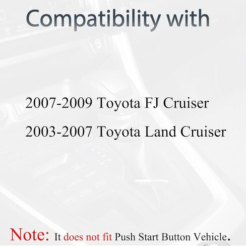 استبدال مفتاح فوب يناسب 2007-2009 تويوتا FJ كروزر / 2003-2007 تويوتا لاند كروزر HYQ1512V دخول بدون مفتاح التحكم عن بعد 89070-60750 4D67 نقطة رقاقة in Kuwait
