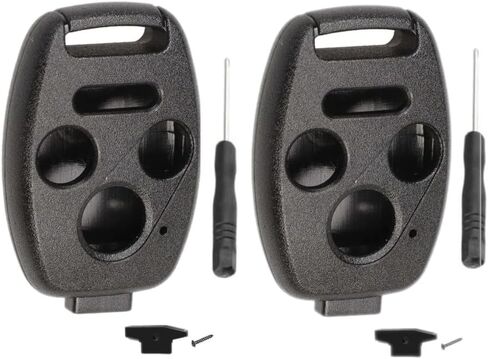 غطاء مفتاح بعيد بدون مفتاح يناسب Honda Accord 2003-2012 # CRV 2005-2006 # Pilot 2009-2015 # Civic Ex 2006-2013 Carkey Case شفرة مفتاح قابلة للتكيف (1 قطعة) in Saudi Arabia