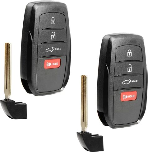 Keyless Entry Remote Key Fob Replacement 4-Button for 2022 2023 2024 2025 Toyota Corolla Cross (HYQ14FBW, 8990H-0A020) in Saudi Arabia