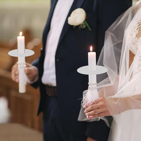 حماة شمعة ورقية فضية بالتنقيط، شموع ورقية للتقطير بالتنقيط، شموع الكنيسة بوبيش، حامل شموع الكنيسة لخدمة ضوء الشموع التعبدية، الوقفة الاحتجاجية للكنيسة، نصب تذكاري، حزمة من 30 in Kuwait