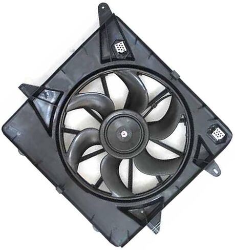 for Cadillac SRX 2010 2011 2012 2013 2014 2015 2016 Dual Radiator and Condenser Fan Assembly 1 x in Saudi Arabia