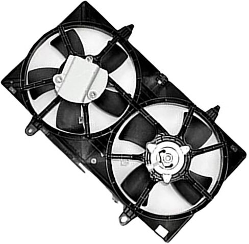 Dual Radiator and Condenser Fan Assembly for Nissan Altima,Maxima 2002 2003 2004 2005 2006 2007 2008 1 PCS in Saudi Arabia