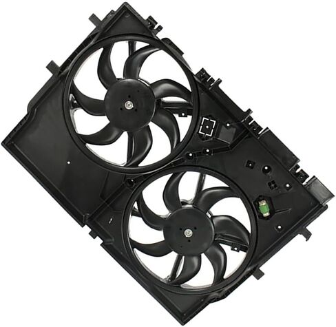 for Ram ProMaster 3500, 1500, 2500 2014 2015 2016 2017 2018 Replacement 68188994AD, 68188994AB, 68188994AA Dual Radiator and Condenser Fan Assembly 1 x in Saudi Arabia