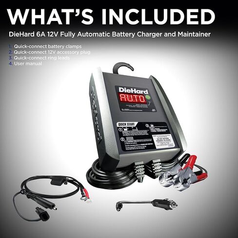 ديهارد DH6L 6A 12V شاحن بطارية أوتوماتيكي بالكامل in Kuwait