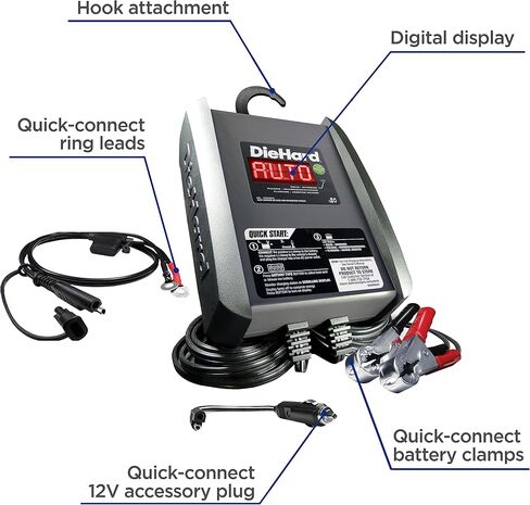 ديهارد DH6L 6A 12V شاحن بطارية أوتوماتيكي بالكامل in Kuwait