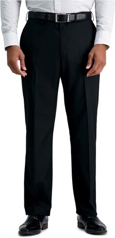 J.M. Haggar Men's Classic Fit Flat Front Dress Pant-Regular and Big & Tall Sizes in Kuwait