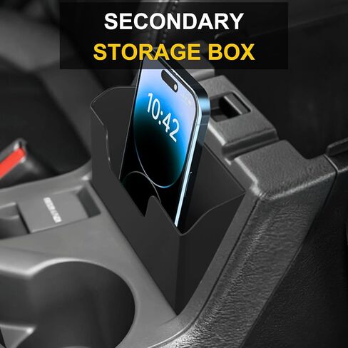3Pcs Center Console Organizer Compatible with Subaru Crosstrek Wilderness 2026 2025 2024 Impreza Interior Accessories - Center Console Storage Box Tray & Cup Holder Liner Insert in Kuwait