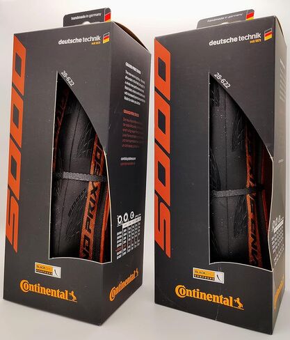 Continental Pair Grand Prix 5000 Folding Tires 700x25c Black Transparent 700c, 700x25 in Saudi Arabia