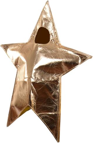 Gold Star Costume Outfit for Party Stage Performance Xmas Birthday Festival, Hood Adults XXXL in Saudi Arabia