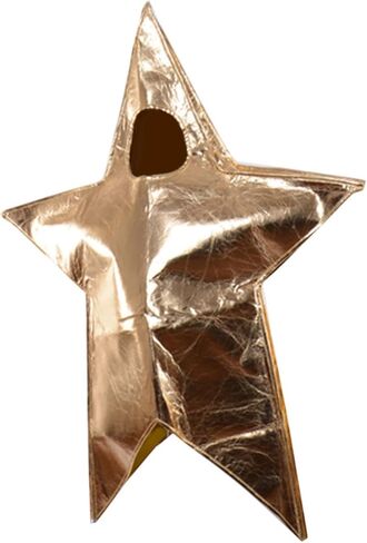 Gold Star Costume Outfit for Party Stage Performance Xmas Birthday Festival, Hood Adults XXXL in Saudi Arabia