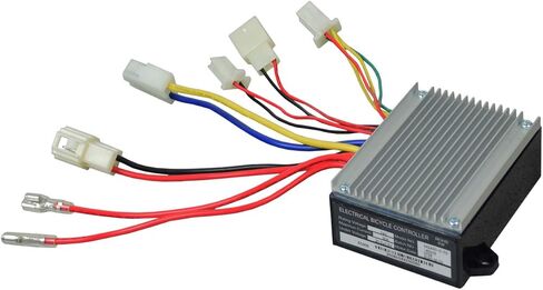 وحدة التحكم AlveyTech للدراجة الكهربائية الصغيرة Razor Rambler 16 (الإصدار 1+) - نموذج وحدة التحكم في السرعة 36 فولت 15 أمبير B-WZKD3615A-FGC-T1 مع 14 موصلًا و32 سلكًا، وأجزاء لدراجات السكوتر للبالغين in Kuwait