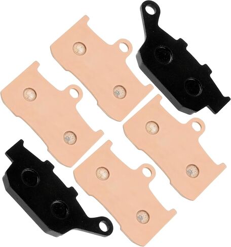 Caltric Sintered Front and Rear Brake Pads Compatible with Kawasaki ZR800 ABS Z800 2013-2016 in Saudi Arabia