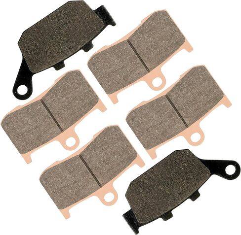 Caltric Sintered Front and Rear Brake Pads Compatible with Kawasaki ZR800 ABS Z800 2013-2016 in Saudi Arabia