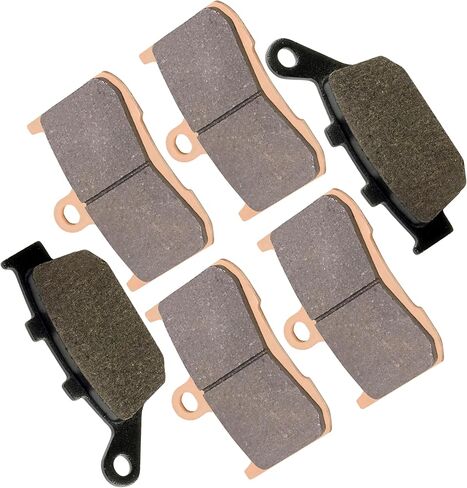 Caltric Sintered Front and Rear Brake Pads Compatible with Kawasaki ZR800 ABS Z800 2013-2016 in Saudi Arabia
