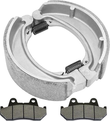 Caltric Front Brake Pads & Rear Brake Shoes Compatible with Honda Vt500C Vt-500C Shadow 500 1983-1986 in Saudi Arabia
