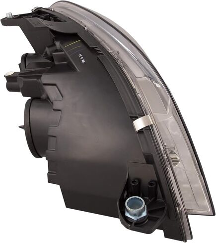 PERDE Chrome Housing Halogen with Performance Lens Headlights Compatible with Mercedes-Benz C300 C350 C63 AMG From Build Date 2-9-08 To 2011 C-Class W204 Left and Right Side Headlamps in Kuwait