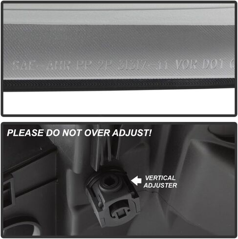 ACANII - For 2011-2016 Ford F250 F350 F450 F550 SuperDuty Replacement Headlight Headlamp - Passenger Side Only in Saudi Arabia