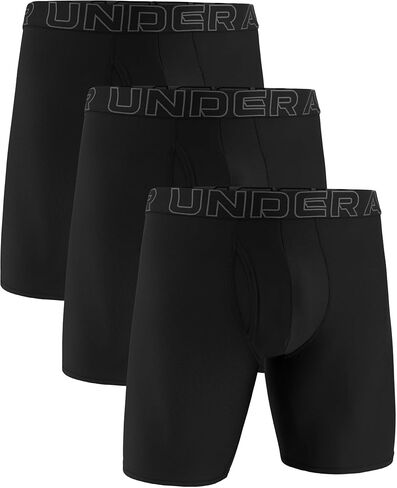 Under Armour Men's Performance Tech Mesh Long-Leg Boxerjock Brief Underwear, 9" Inseam, All-Day Comfort & Ultra-Soft, 3-Pack in Kuwait