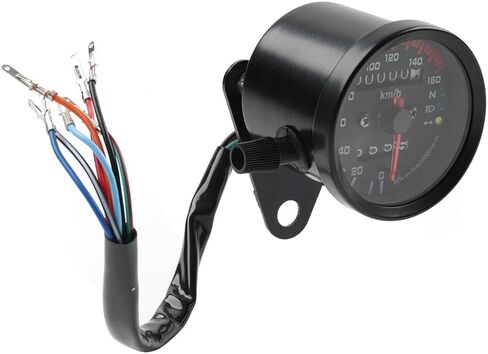 SIKUAI backlight Tachometer Odometer Gauge Mini Speedometer 1 Pc For Motorcycle Models of DC 12V 12V in Kuwait