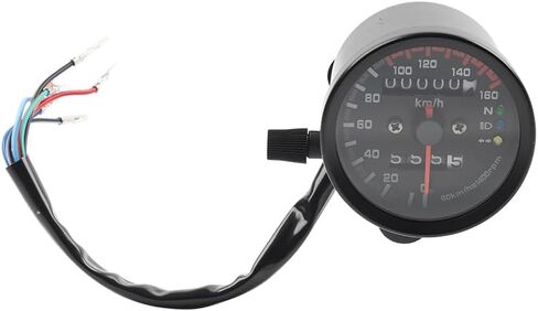 SIKUAI backlight Tachometer Odometer Gauge Mini Speedometer 1 Pc For Motorcycle Models of DC 12V 12V in Kuwait