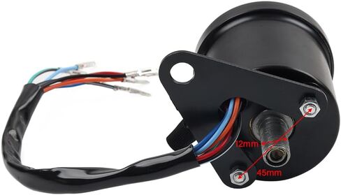 SIKUAI backlight Tachometer Odometer Gauge Mini Speedometer 1 Pc For Motorcycle Models of DC 12V 12V in Kuwait
