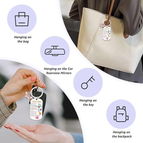 Inspirational Christian Keychain for Women Teen Girl Boys Friend Mom Baptism Gifts for Girl Religious Keychains Spiritual Gift for Women Christian Bible Verse Keychain Faith Spiritual Birthday Gifts in Saudi Arabia