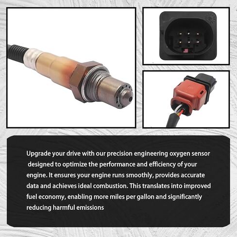 F1FZ-9F472-A Upstream O2 Oxygen Sensor Fit for Ford F-150 2017-2020 Focus 1.0L 2015-2018 Expedition 3.5L 2018-2021 Navigator 3.5L 2018-2020 Replace# 234-5713 E1GA-9F472-BD in Saudi Arabia