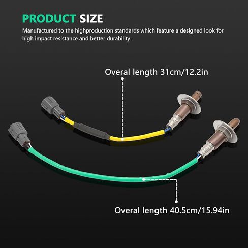 234-9109 234-4513 Upstream & Downstream Oxygen Sensor for Forester 2.5L 2011-2013, XV Crosstrek 2.0L 2013-2014, Impreza 2012-2014 2.0L H4 22690-AA960 22641-AA610 in Kuwait