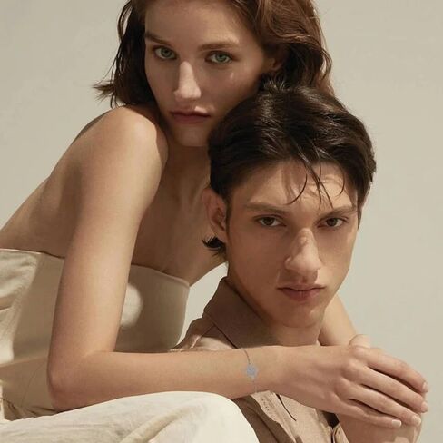 Witches Knot Zirconia Bracelet Magic Witchcraft Witch's Knot Good Luck Amulet CZ Wiccan Jewelry for Women in Kuwait