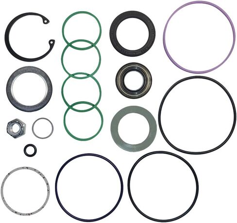 Power Steering Seals - Precision Fit Power Steering Gearbox Seal Kit | O-Ring And Sealing Kit for 2000-2006 Cadillac Escalade, Escalade ESV, Escalade EXT 4WD | Complete Steering Parts Seal Replacement in Kuwait