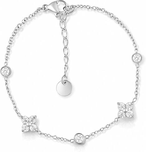 أساور ذهبية مقاومة للماء للنساء | أساور وصلة نسائية | اساور فضية | تشويه المجوهرات الذهبية الحرة | مطلي بمادة PVD عيار 18 | سوار كريستال | اكسسوارات للنساء | أساور للنساء العصرية | أساور لذيذة in Kuwait