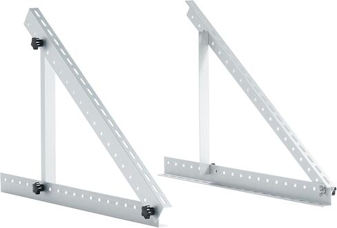 JJN الألواح الشمسية جبل Z بين قوسين، مجموعة واحدة 4 وحدات بين قوسين تركيب الألواح الشمسية، حوامل ألومنيوم خفيفة الوزن خالية من التآكل لمركبات RVs والقوارب والمقطورات واليخوت وغيرها من تركيب نظام خارج الحزام in Kuwait