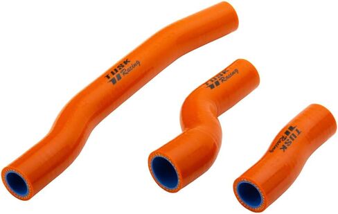 Tusk Radiator Hose Kit Orange For KTM 250 XC-W (Fuel Injected) 2020-2023 in Saudi Arabia
