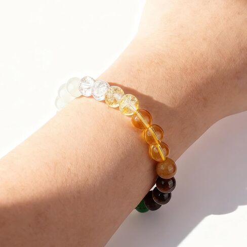 Money Bracelet for Women, Tiger Eye Stone Wealth & Good Luck Charm Prosperity Spiritual Jewelry Lucky Bead Chakra Bracelet for Sisters Husbands or Boyfriends Gift in Saudi Arabia