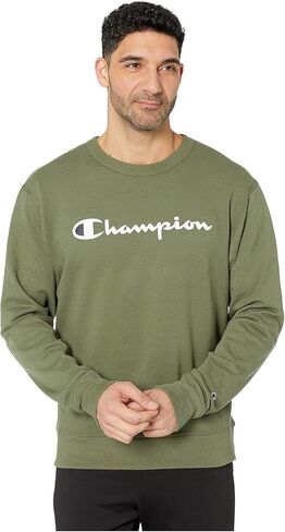 Champion Men's Powerblend Fleece Crew, Script in Saudi Arabia