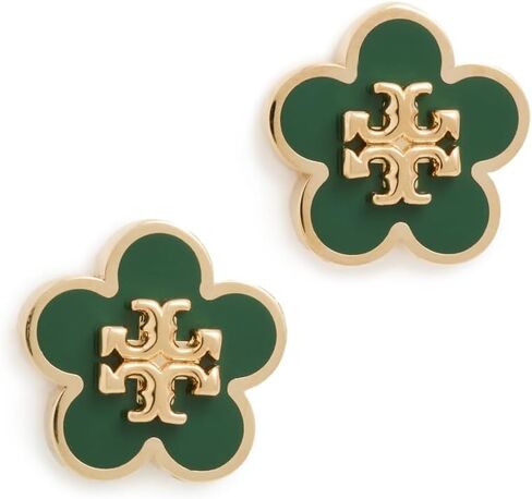 Tory Burch Women's Kira Enamel Flower Stud Earrings in Saudi Arabia