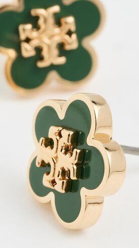 Tory Burch Women's Kira Enamel Flower Stud Earrings in Saudi Arabia