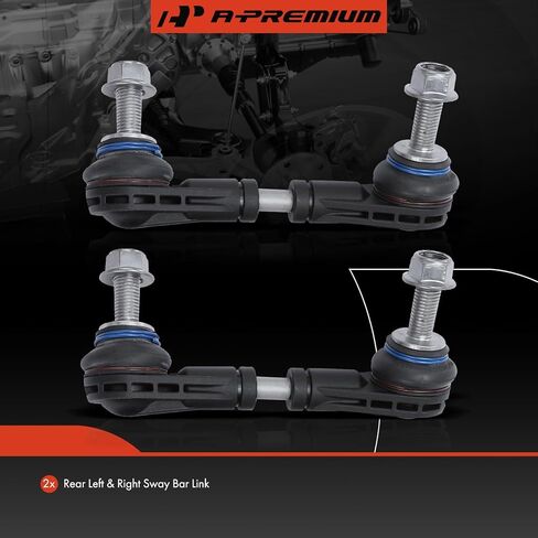 A-Premium 2 x Rear Sway Bar Links Stabilizer Bar Links, Compatible with Ford Explorer 2020-2021, Police Interceptor Utility 2020, Lincoln Aviator 2020-2022 in Saudi Arabia