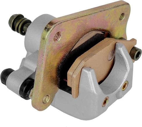 Caltric Rear Brake Caliper with Pads Compatible with Yamaha Kodiak 400 Yfm400 2X4 4X4 2000 2001 2002 in Saudi Arabia