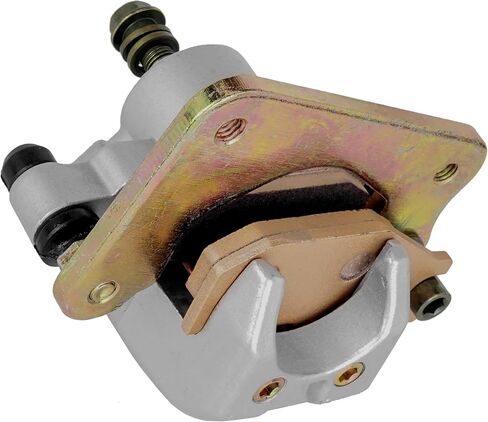 Caltric Rear Brake Caliper with Pads Compatible with Yamaha Kodiak 400 Yfm400 2X4 4X4 2000 2001 2002 in Saudi Arabia