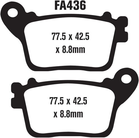 EBC Brakes EBPCK1002 Complete Double-H Sintered Brake Pad Change Kit in Saudi Arabia