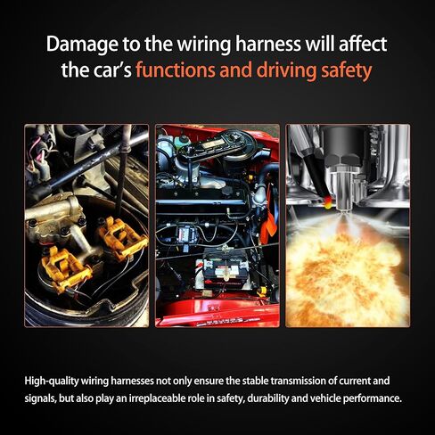 HiSport Battery Charging Sensor Connector Pigtail Plug Harness Replacement for Honda Accord 2013-2017,Acura RLX 2014-2020 Battery Current Sensor Replace 38920-T2A-A04 in Kuwait