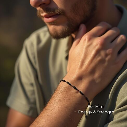 Black String Bracelet 7 Knots of Protection Amulet – Adjustable Kabbalah Good Luck Bracelet – Handmade Red String of Fate for Women & Men (2) in Saudi Arabia